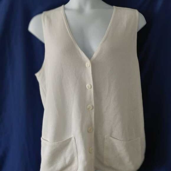 New York Style Tops New York Style Womens Vest Xl Poshmark